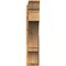 Ekena Millwork Balboa Rough Sawn Traditional Outlooker, Western Red Cedar, 8"W x 38"D x 38"H OUT08X38X38BOA01RWR - alternate 3